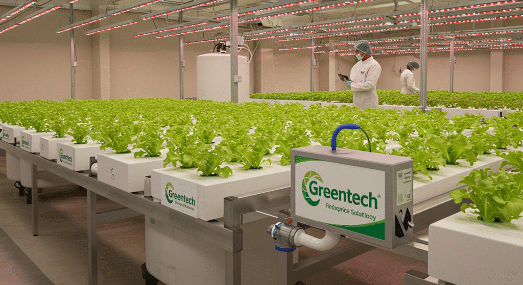Commercial Hydroponics Setup Cost in India | Greentech
